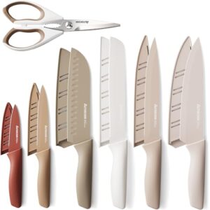 64% Off On Astercook Knife Set, 13 Pieces Kitchen Knives Set